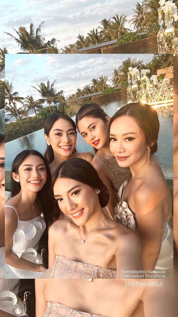 Potret seleb dirangkaian terakhir pesta pernikahan Jessica Mila dan Yakup (instagram.com/anissaaziza)