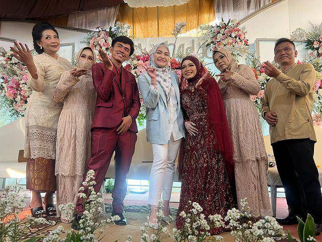 potret resepsi pernikahan Tiko dan Nadiyah (instagram.com/exalted_kou)