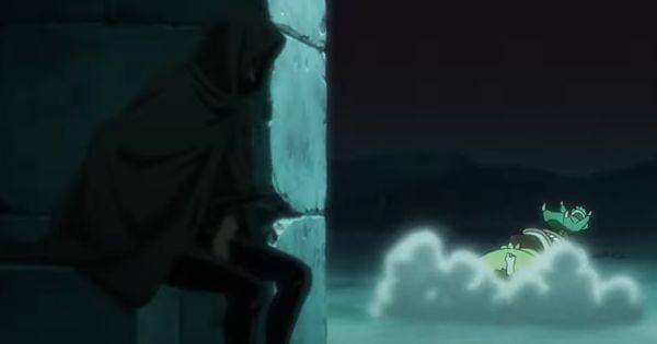 Sado menyaksikan Nelliel bermain ( Dok. Pierrot / Bleach: Thousand-Year Blood War )