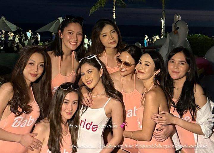 Pesta Jessica Mila dan Yakup di Bali (Instagram.com/difaanggita)