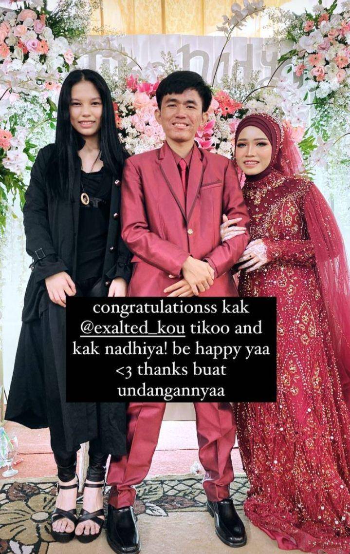 potret resesi pernikahan Tiko dan Nadiyah (instagram.com/zoejireh77)