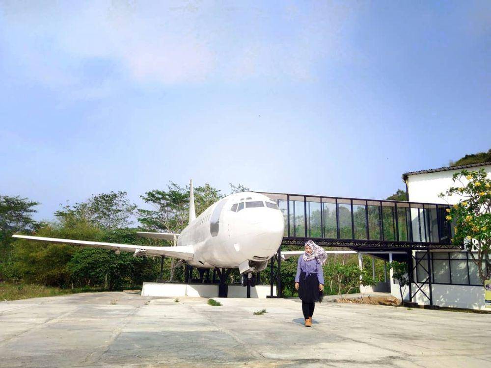 pesawat di Desa Wisata Lembah Kalipancur (instagram.com/ay_aeny)