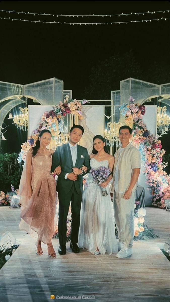 Potret seleb dirangkaian terakhir pesta pernikahan Jessica Mila dan Yakup (instagram.com/enzystoria)