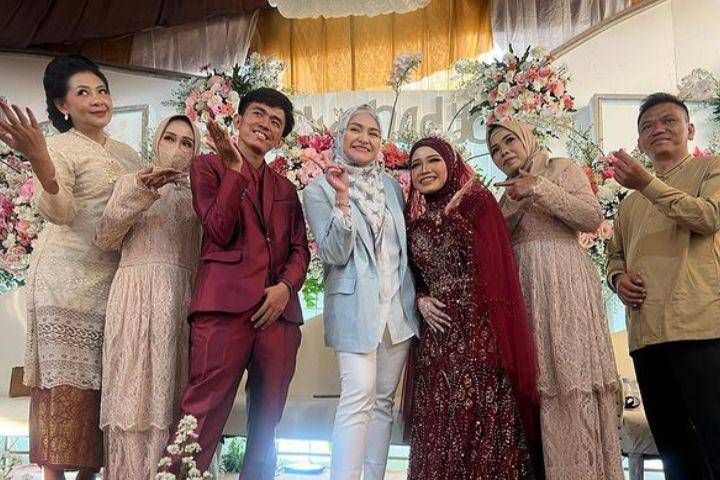 potret resepsi pernikahan Tiko dan Nadiyah (instagram.com/exalted_kou)