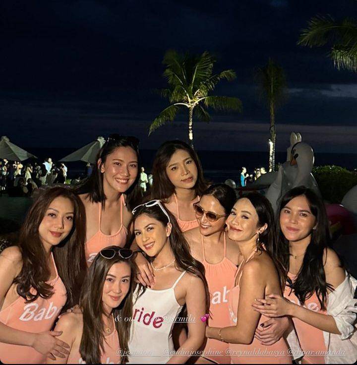 Pesta Jessica Mila dan Yakup di Bali (Instagram.com/difaanggita)