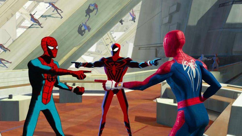 Meme Spider-Man yang sering digunakan di Internet (Dok. Sony Pictures Animation/Spider-Man: Across the Spider-Verse)
