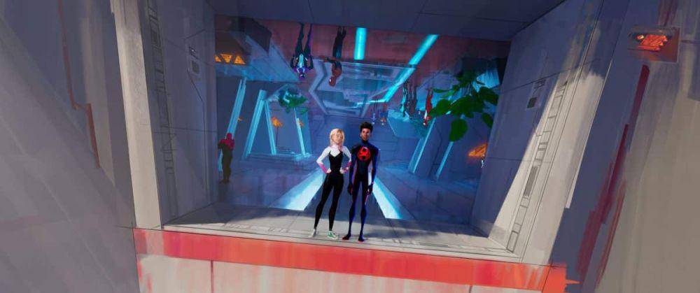Pertemuan Miles dengan Spider-Verse (Dok. Sony Pictures Animation/Spider-Man: Across the Spider-Verse)