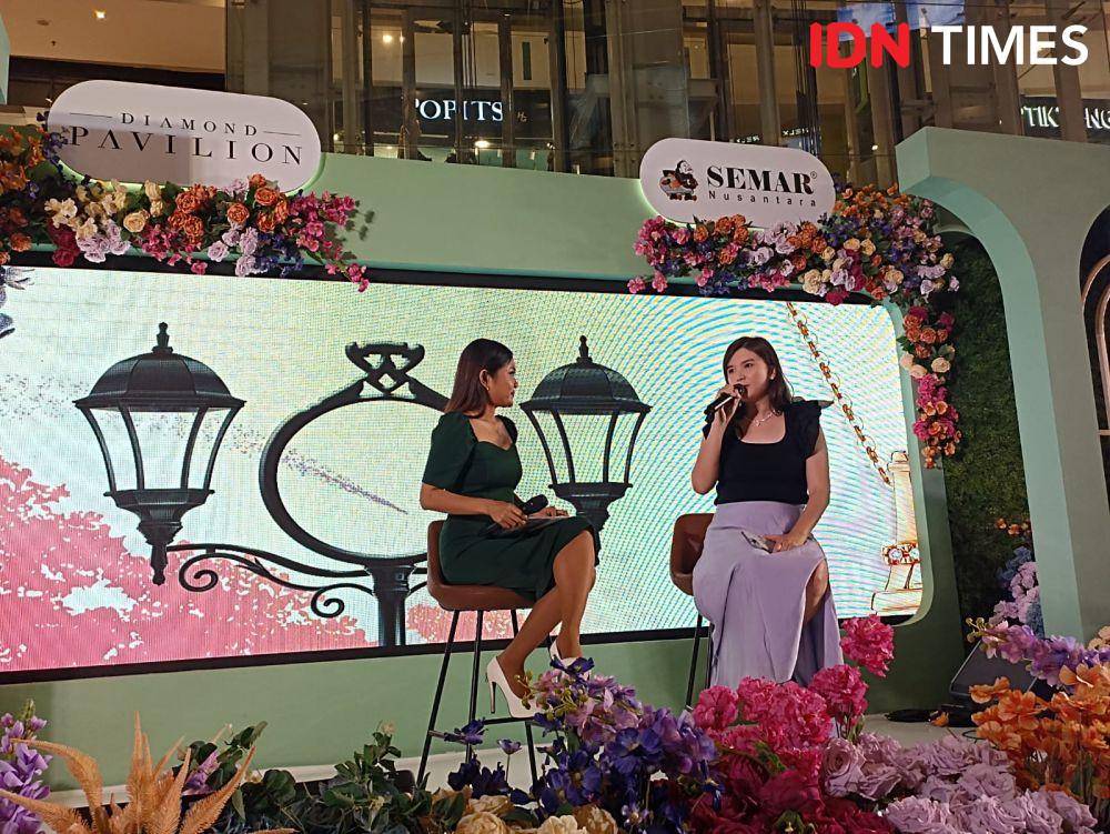 Vanya Gotama, COO Diamond Pavilion dalam acara Gold in Fest di Mal Central Park. 28 Mei 2023. (IDN Times/M. Tarmizi Murdianto)