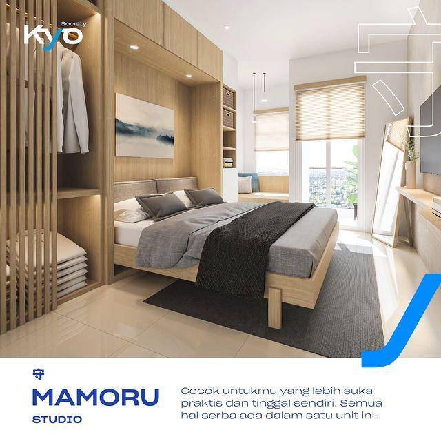 Kondisi kamar. (Instagram.com/kyo.society)