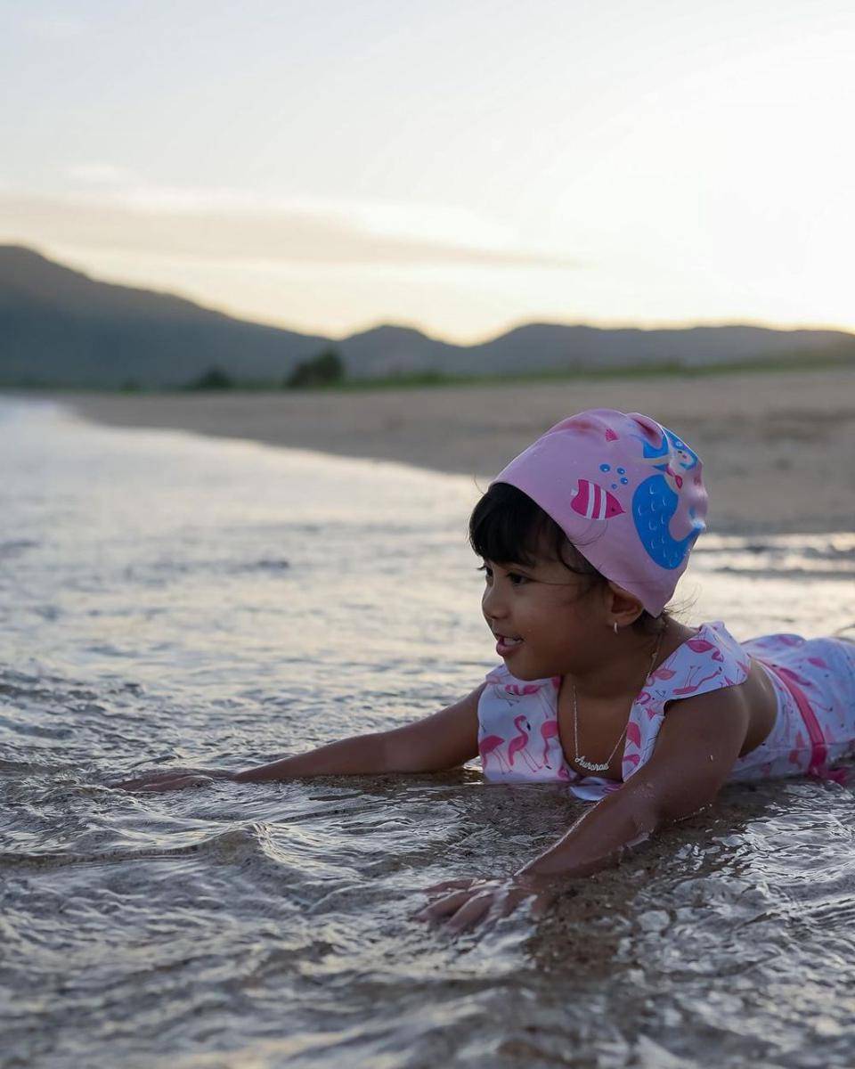 potret anak-anak Rachel Vennya liburan di Lombok (instagram.com/rachelvennya)
