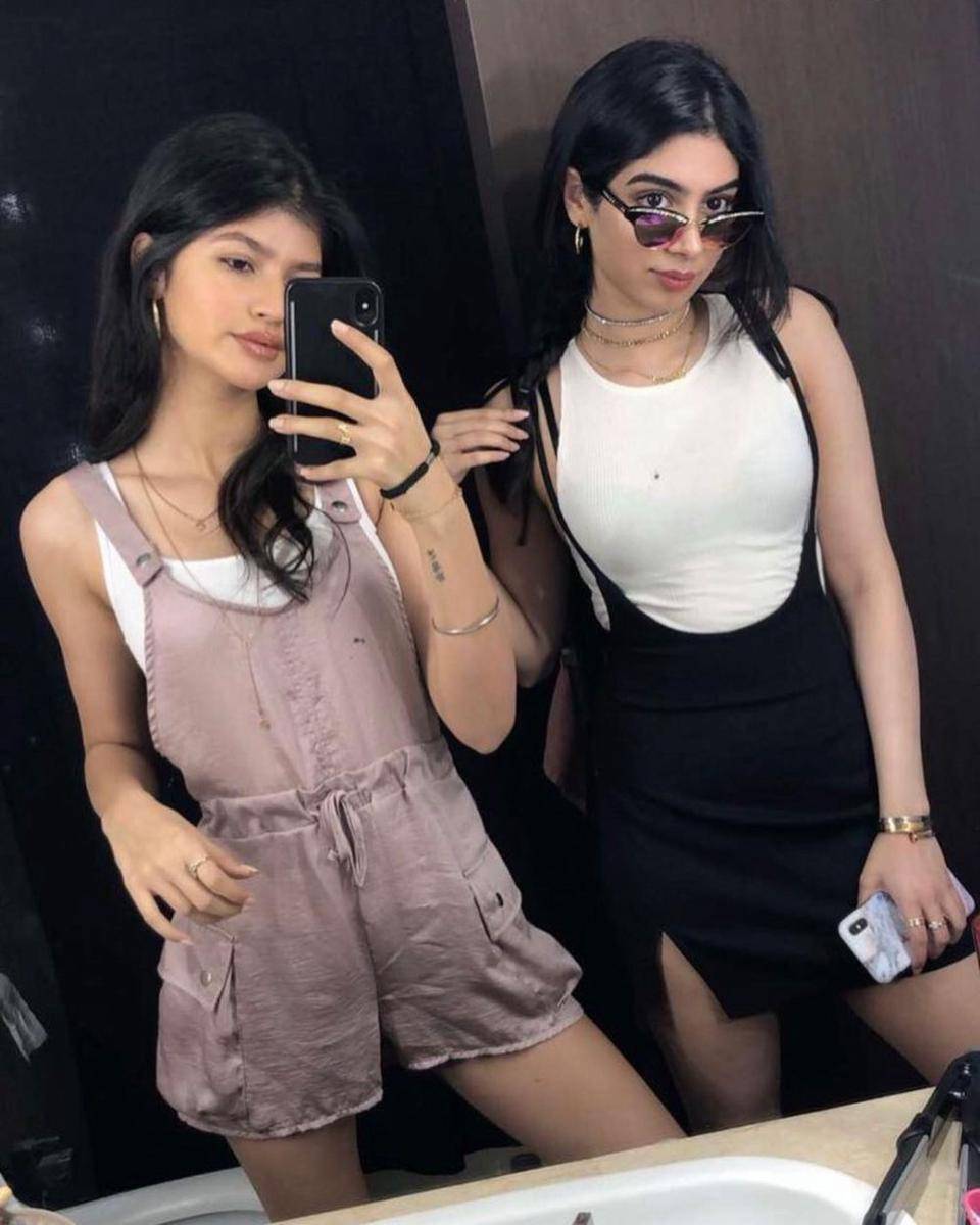 Anjini Dhawan dan Khushi Kapoor (instagram.com/anjinidhawan)