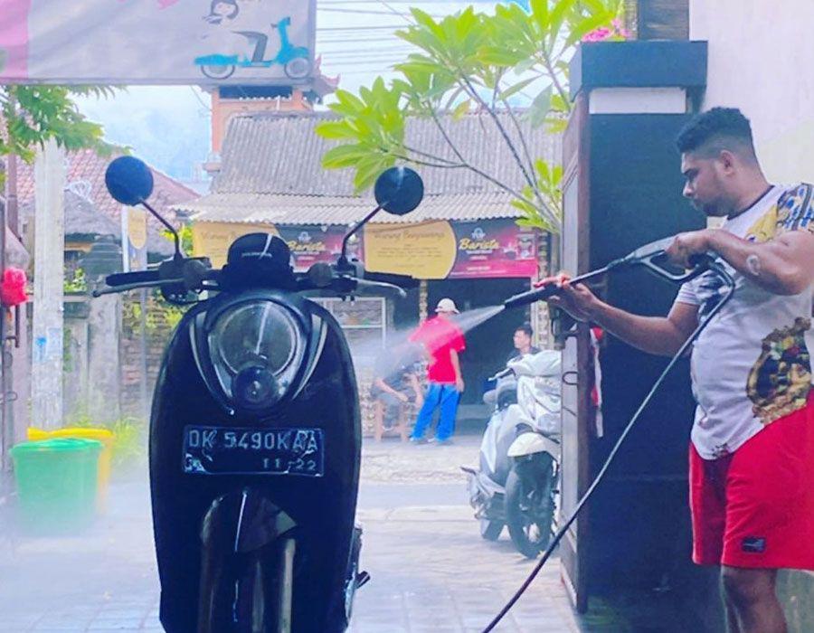 8 Tempat Cuci Motor di Bali, biar Awet dan Kinclong