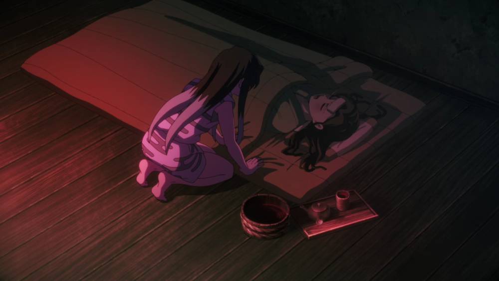 Ibu Muichiro sakit keras (dok. Ufotable/ Kimetsu no Yaiba Swordsmith Village Arc)
