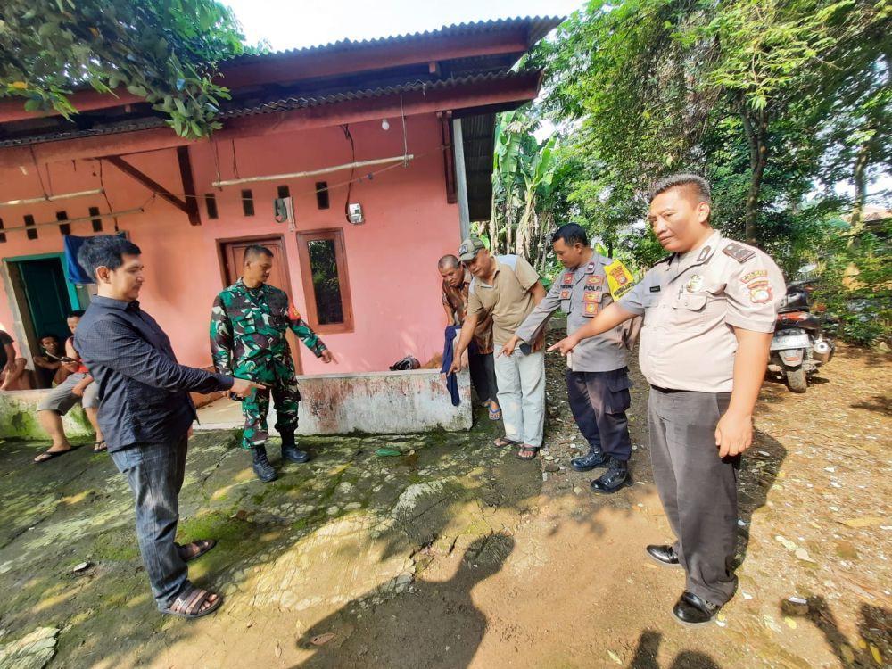 Lokasi penemuan bayi laki-laki. Dokumen Polsek Cikarang Barat