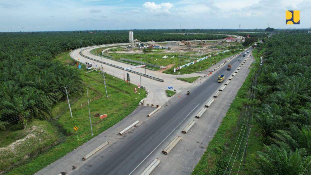 Tol Kuala Tanjung-Tebing Tinggi-Parapat. (dok. Kementerian PUPR)