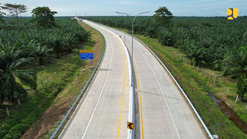 Tol Kuala Tanjung-Tebing Tinggi-Parapat. (dok. Kementerian PUPR)
