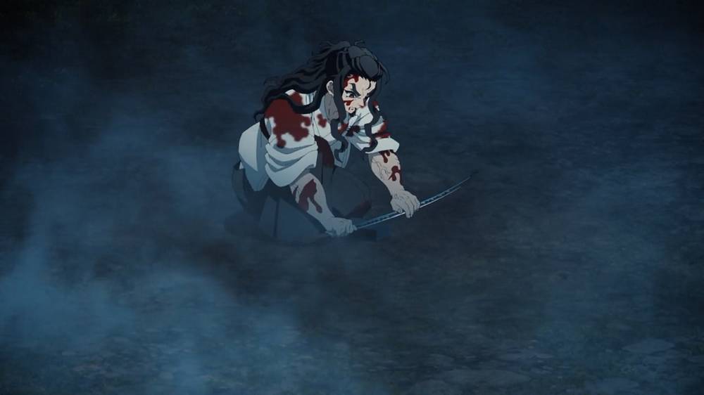 Hotaru Haganezuka terus berkonsentrasi (dok. Ufotable/ Kimetsu no Yaiba Swordsmith Village Arc)