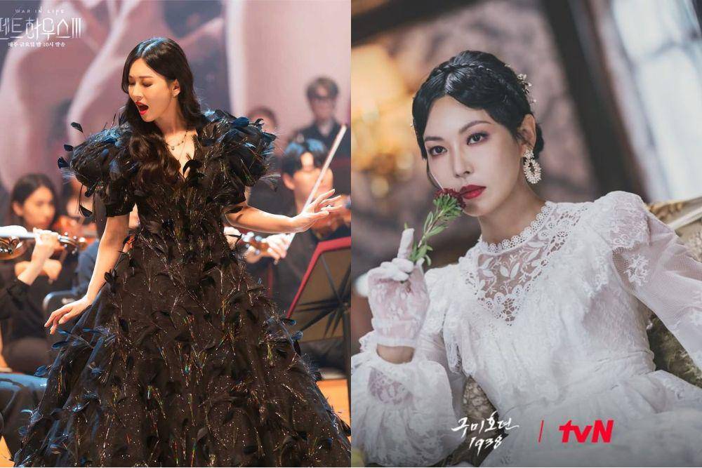Kim So Yeon di drama Penthouse dan Tale of The Nine Tailed 1938 (instagram.com/sbsdrama.official | instagram.com/tvn_drama)