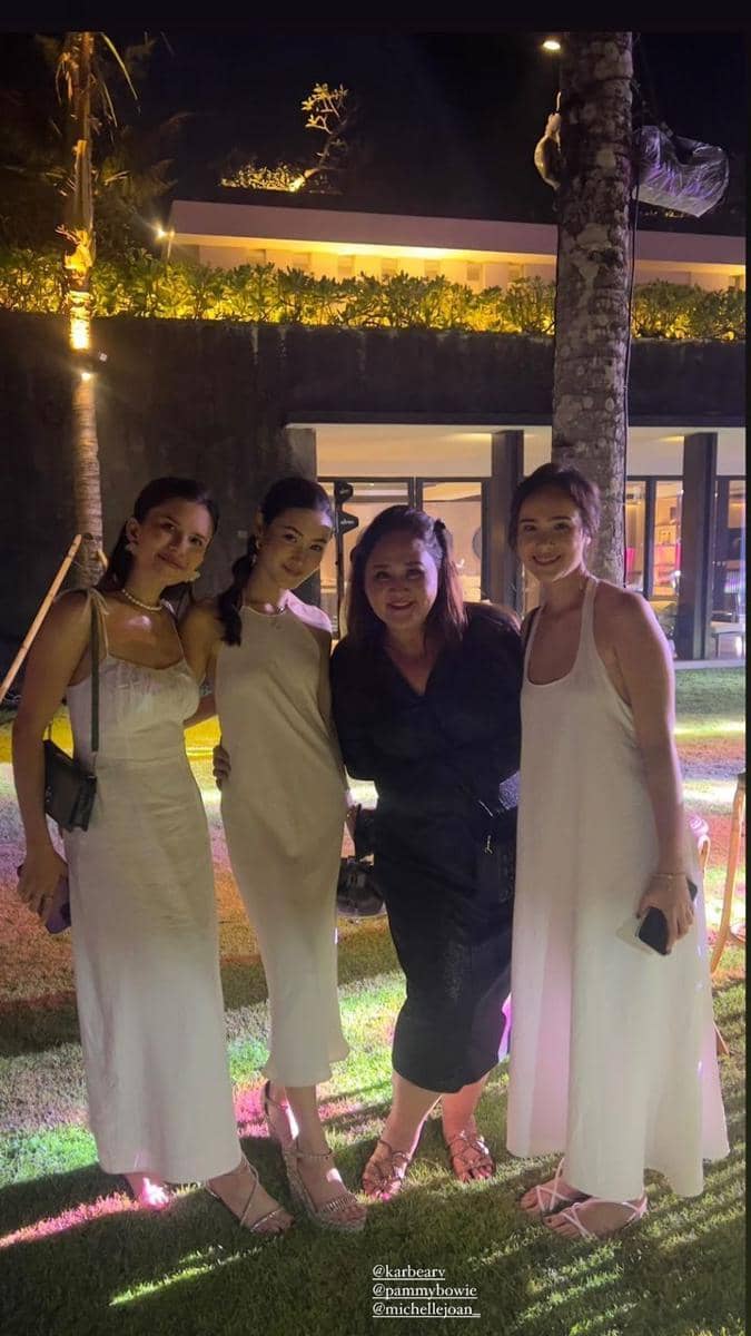 gaya tamu resepsi Jessica Mila di Bali (instagram.com/salvynathan)