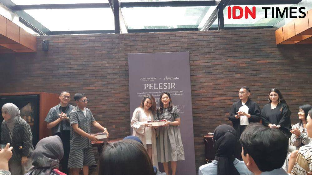 Konferensi Pers Cita Tenun Indonesia dan ohmmbybai. (29/5/23) (IDNTimes/Dina Fadillah Salma)