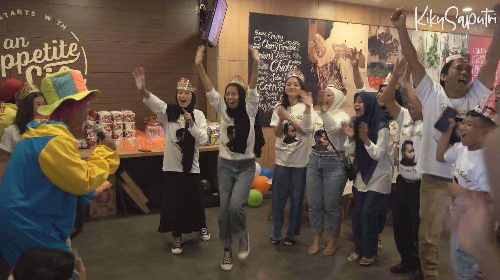 ulang tahun Khairi (YouTube.com/Kiky Saputri)