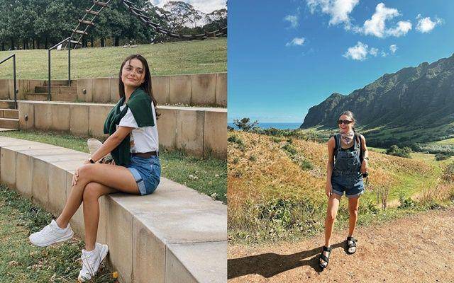 potret outfit ala Amanda Rawles (instagram.com/amandarawles)