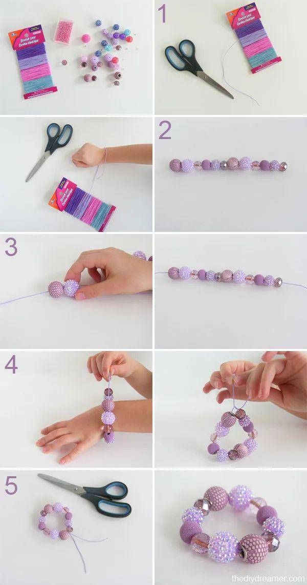 potret DIY gelang imut (https://thediydreamer.com/Christine)