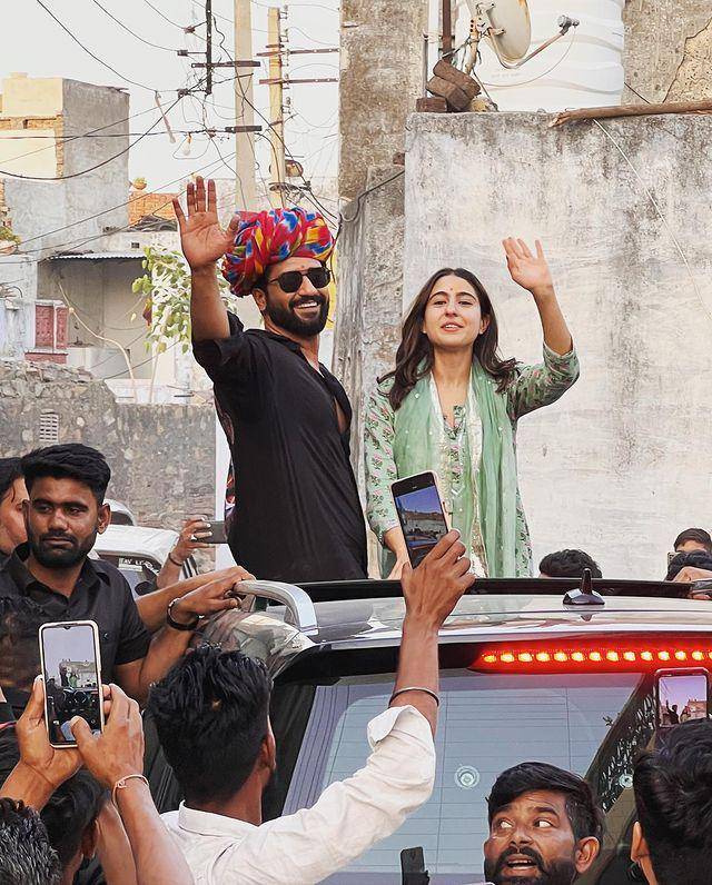 Sara Ali Khan dan Vicky Kaushal (instagram.com/saraalikhan95)