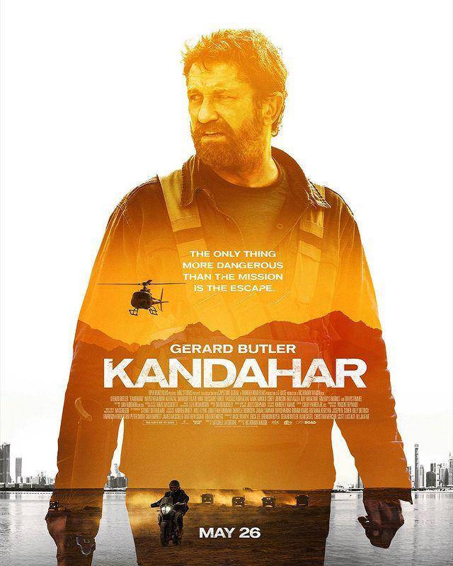 poster Kandahar (instagram.com/gerardbutler)