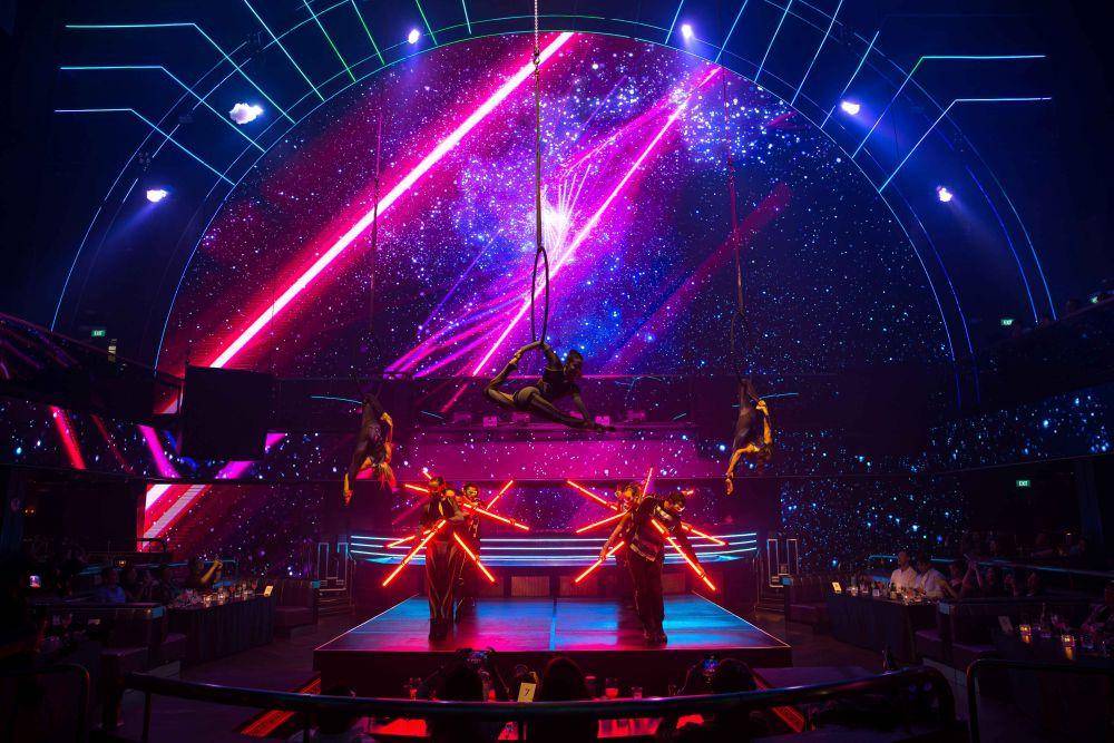 Electrifying performances during MARQUEE Experiential Dining, 24 Mei 2023. (Dok. Marina Bay Sands)