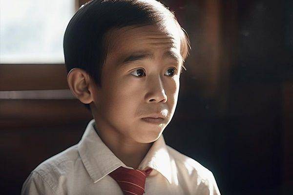 potret AI masa kecil Presiden Indonesia (instagram.com/yofangga)