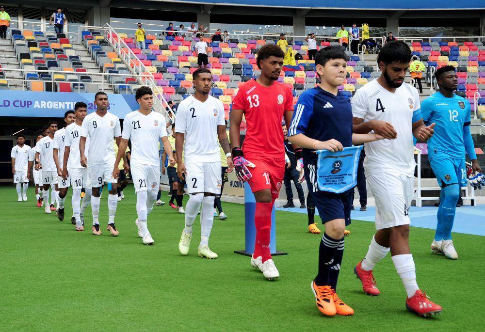 Fiji U-20 di Piala Dunia U-20 2023. (Twitter/FijiFootball_).