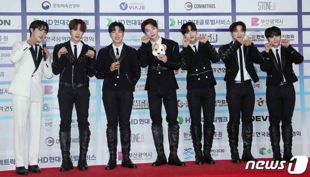 potret Bomin bersama GOLDEN CHILD (dok. News1)