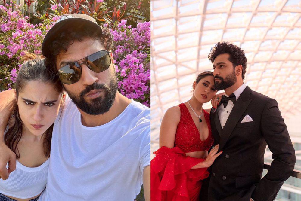Main Film Bareng, 7 Potret Kedekatan Sara Ali Khan dan Vicky Kaushal