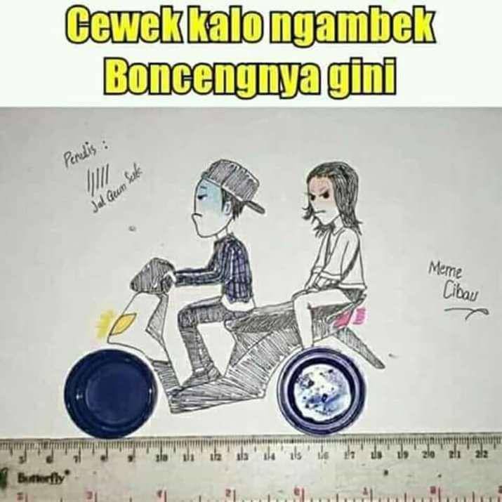 meme cewek ngambek (facebook.com/Iis Nurmala Sari)