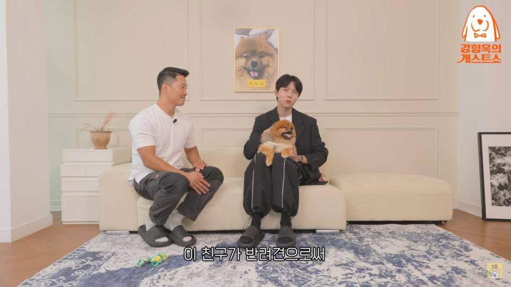 cuplikan Joo Woo Jae dan Joo Dro di Kang Hyung-wook's Dog Guest Show EP.1 (youtube.com/강형욱의 보듬TV)