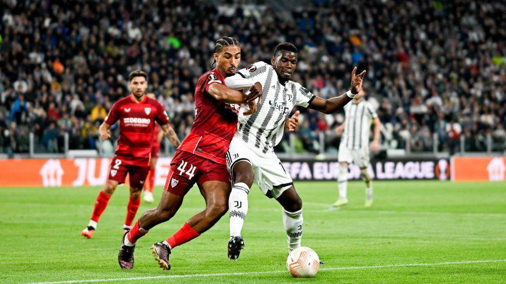 Potret pertandingan Sevilla melawan Juventus di semifinal Liga Europa 2022/2023. (uefa.com)