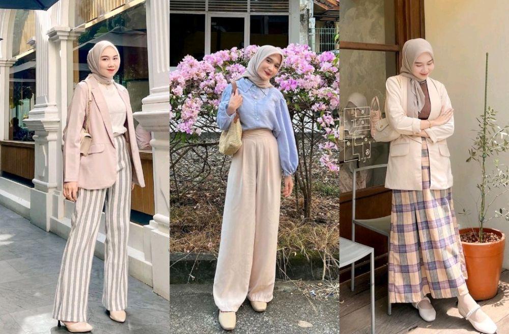 10 Inspirasi Korean Look untuk OOTD Formal, Gaya Hijab Makin Modis!