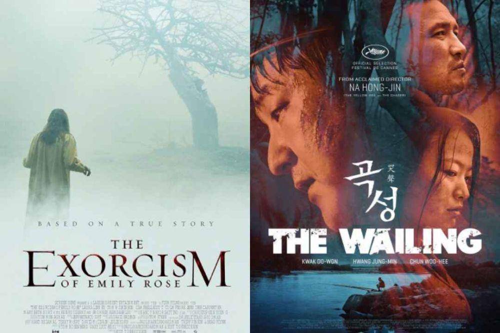 ilustrasi poster film (Dok.20th Century Fox Korea/The Wailing |Dok.Screen Gems/The Exorcism of Emily Rose)