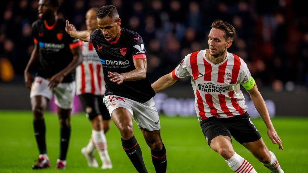 Potret laga Sevilla melawan PSV Eindhoven di Liga Europa 2022/2023. (uefa.com)