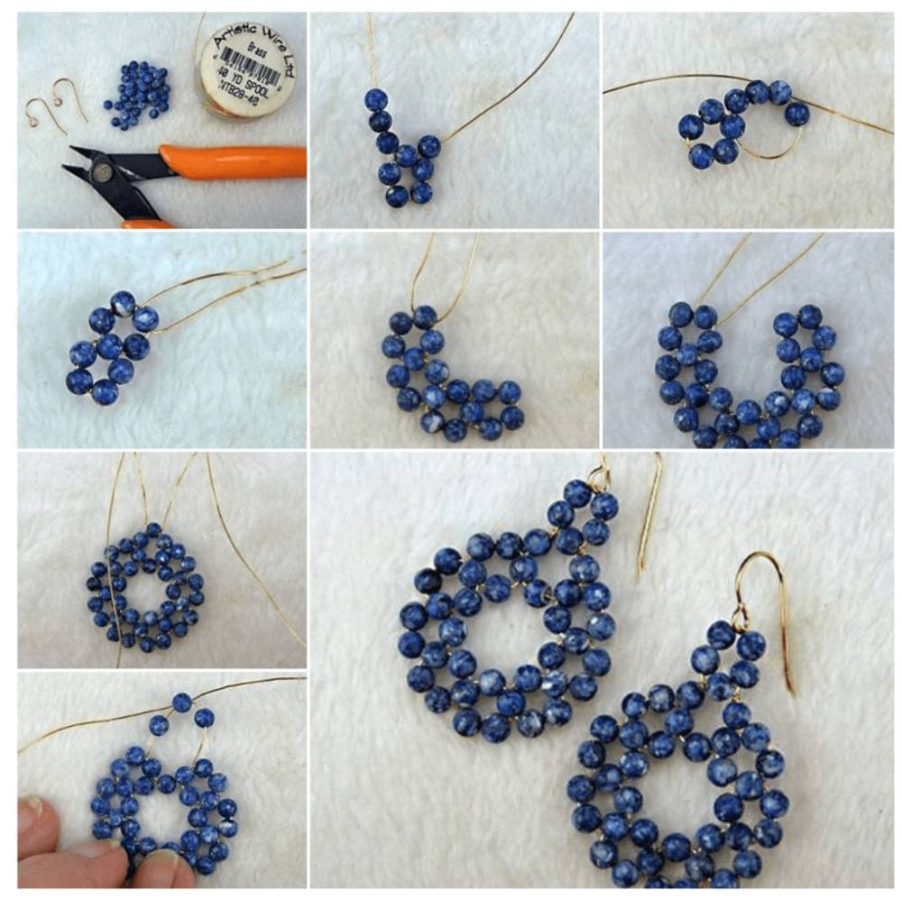 potret DIY anting (sweetandspark.com/Jillian Bremer)