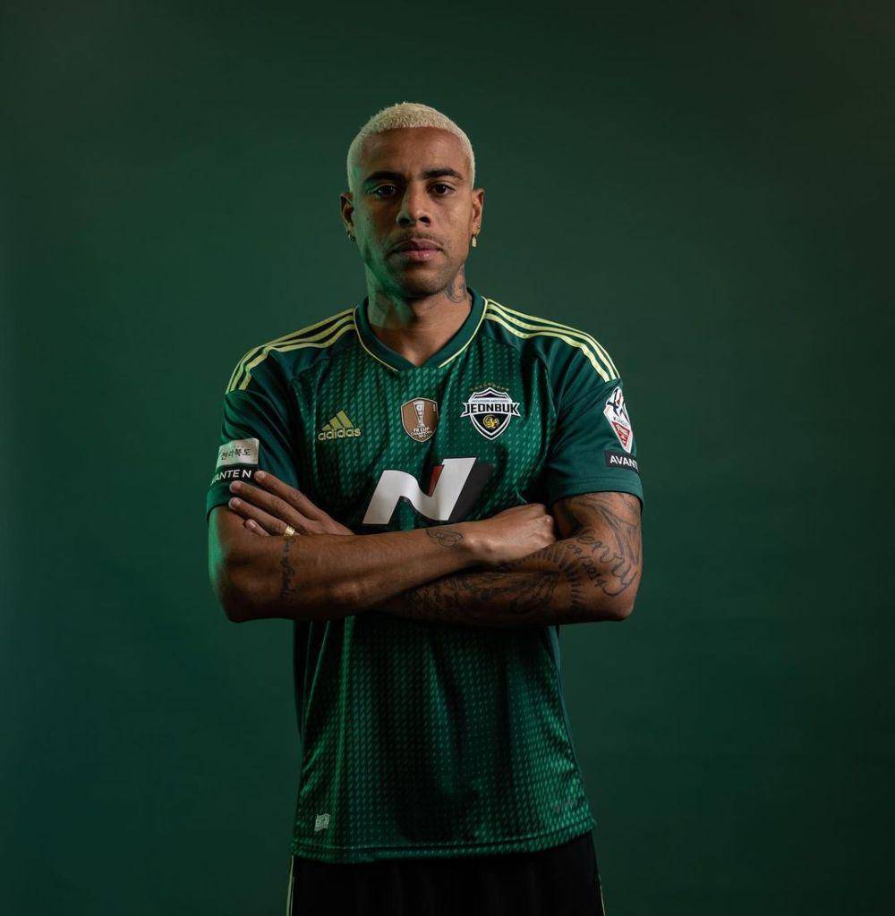 Gustavo menjadi striker Brasil di Jeonbuk Hyundai Motors. (instagram.com/gustagol)
