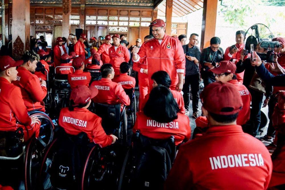 Menpora lepas kontingen ASEAN Paragames 2023. (Dok. Kemenpora)