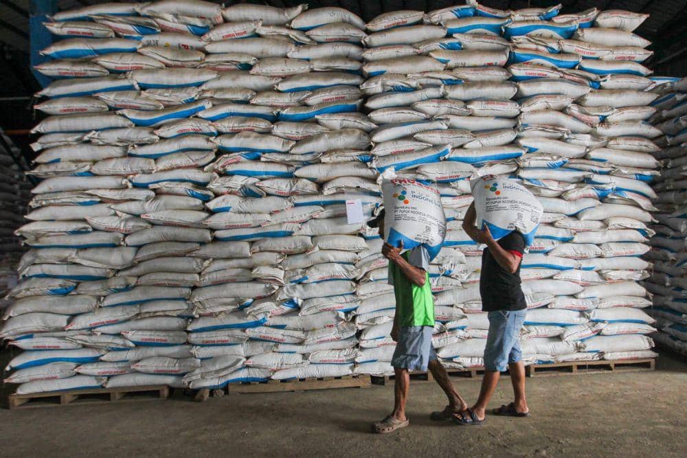 Aktivitas di gudang PT Pupuk Indonesia (Persero) Serdang Bedagai (Dok. IDN Times)