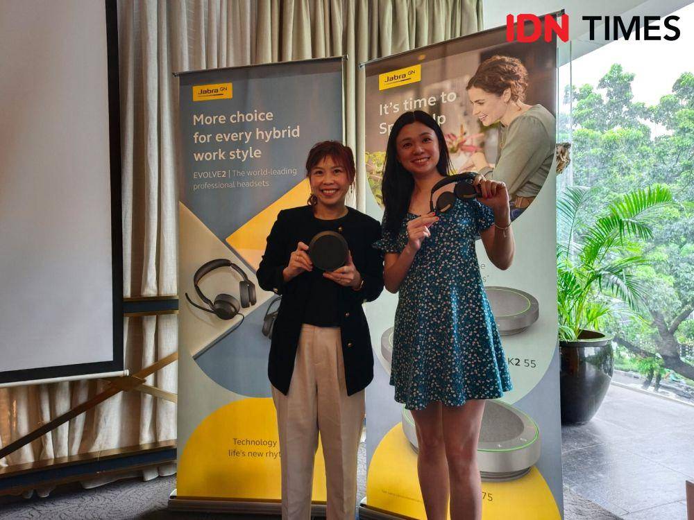 Jabra Speak2 dan Evolve2 series (IDN Times/Fatkhur Rozi)
