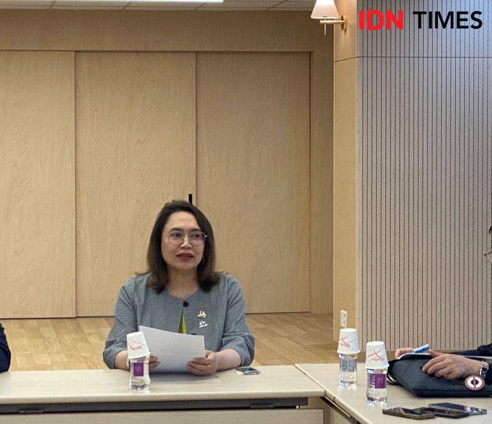 Wakil Duta Besar RI untuk Korea Selatan, Zelda Wulan Kartika. (IDN Times/Sonya Michaella)
