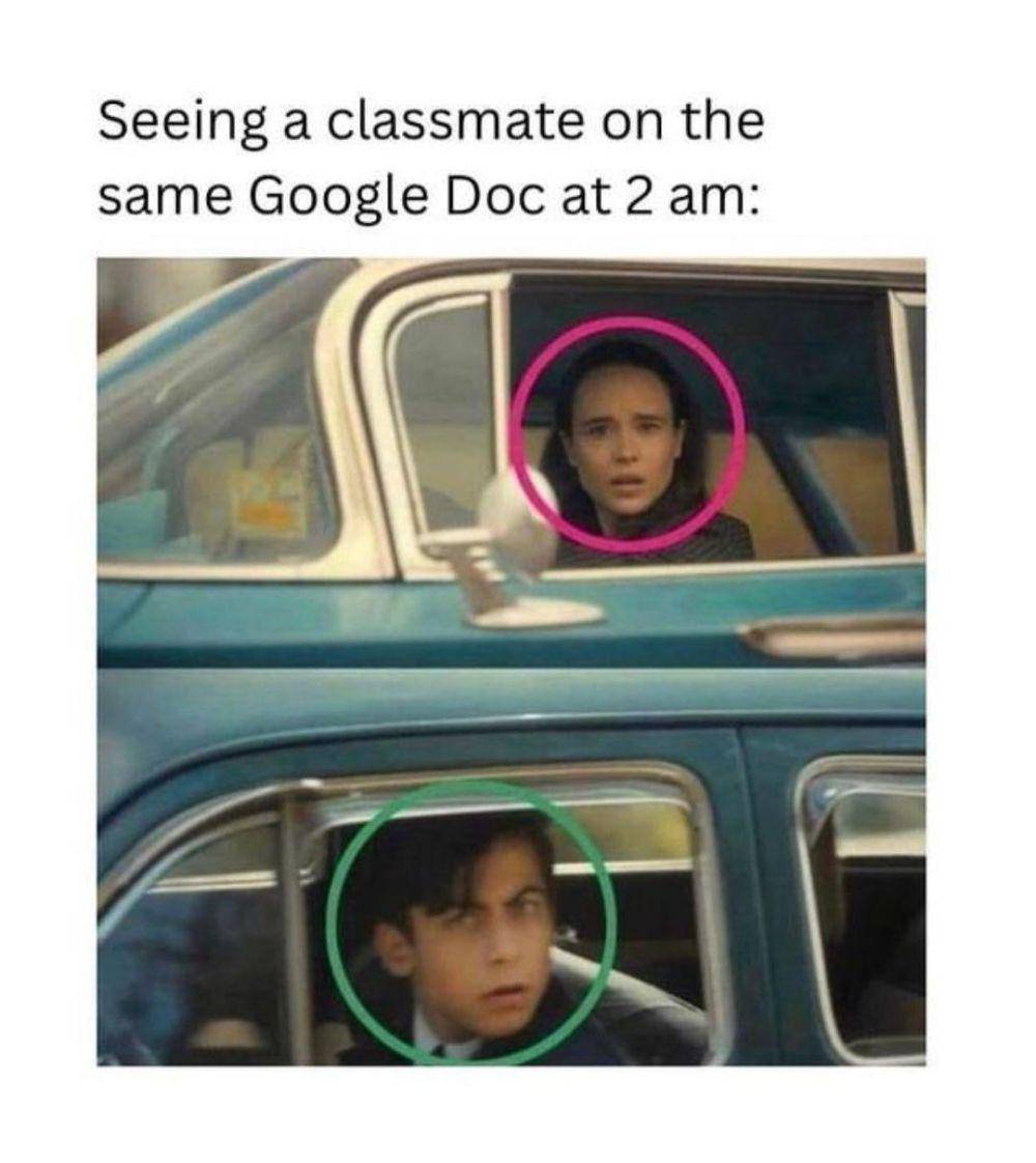 meme kehidupan kuliah (facebook.com/Humor State University)