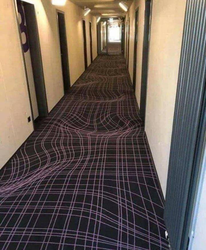potret desain nyentrik lantai rumah (reddit.com/user/Browndog888)