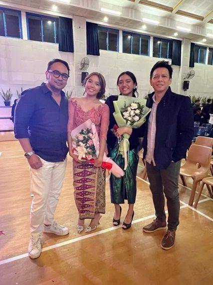 potret Meisya Siregar dan Bebi Romeo hadiri acara perpisahan anak (instagram.com/meisya_siregar)