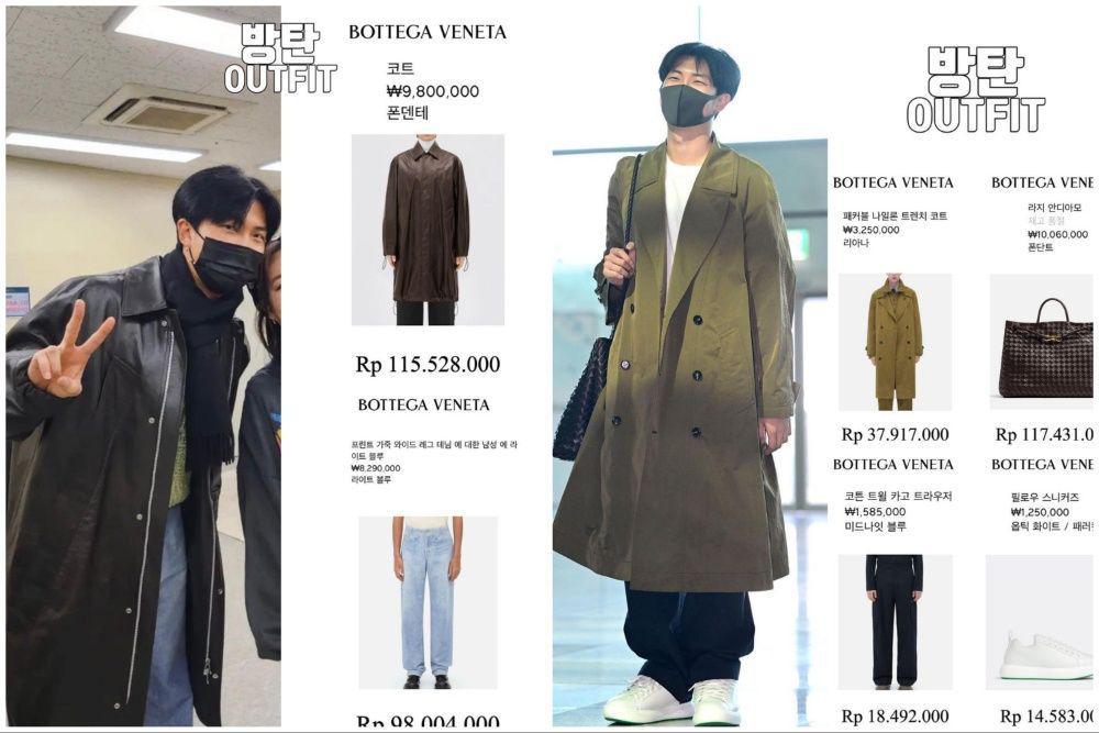 10 Outer RM BTS dengan Harga Selangit, Capai Ratusan Juta!